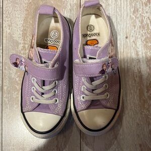 Disney Purple Frozen Kids Sneakers